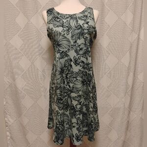 Balance Collection Floral Sleeveless Dress Women's Size Medium